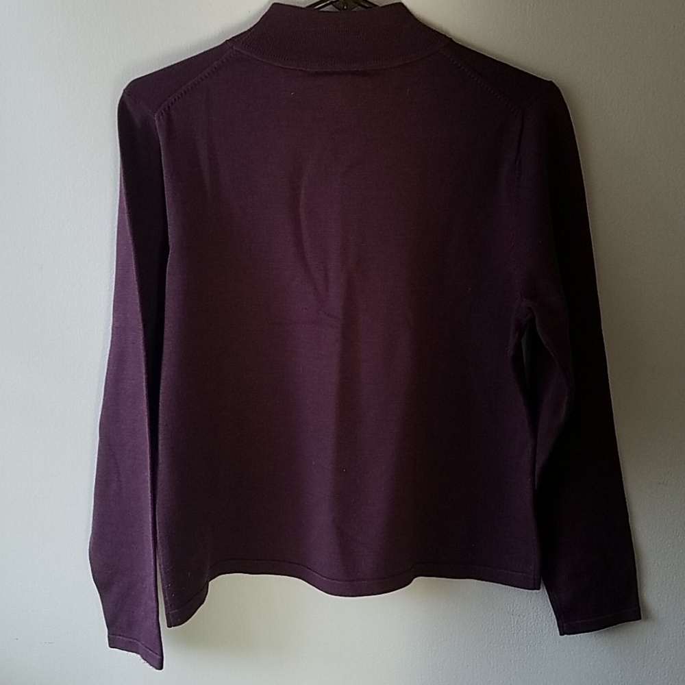 Pendleton Mock Neck Pullover Sweater - image 2